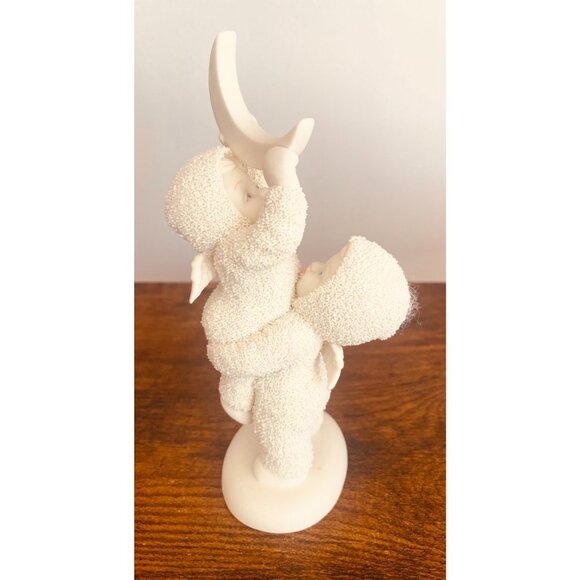 Department 56 Snowbabies Angels "Reach For The Moon" Figurine 6 Inch High - Picture 5 of 11